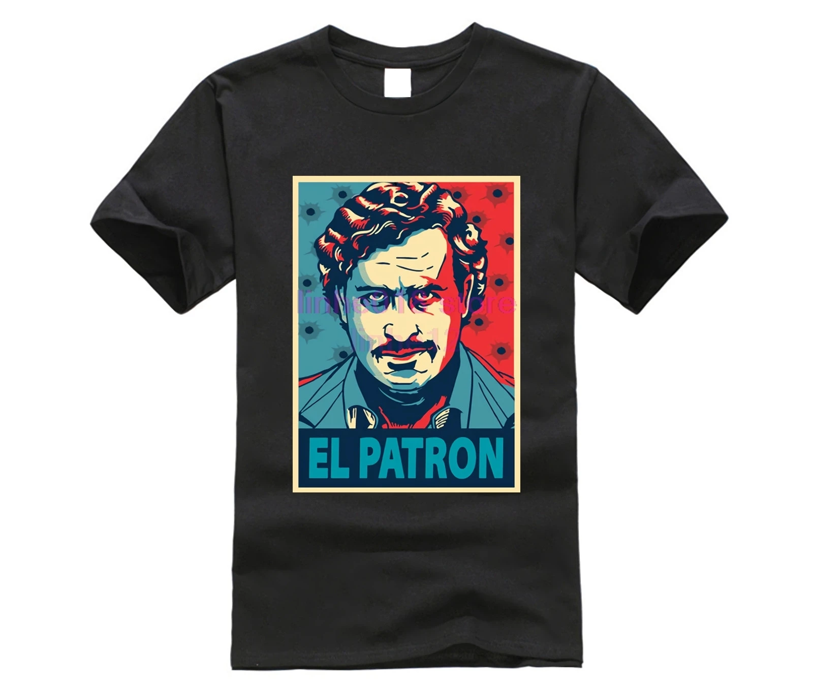 Новинка 2019 года летняя модная футболка Hardcore Wear хлопковая Narcos Pablo Escobar El Patrol Del Mal