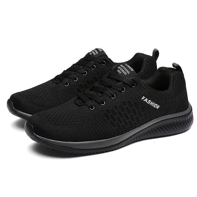 New Mesh Men Casual Shoes Lac-up Sneakers Lightweight Comfortable Breathable Walking shoes Tenis Feminino Zapatos |