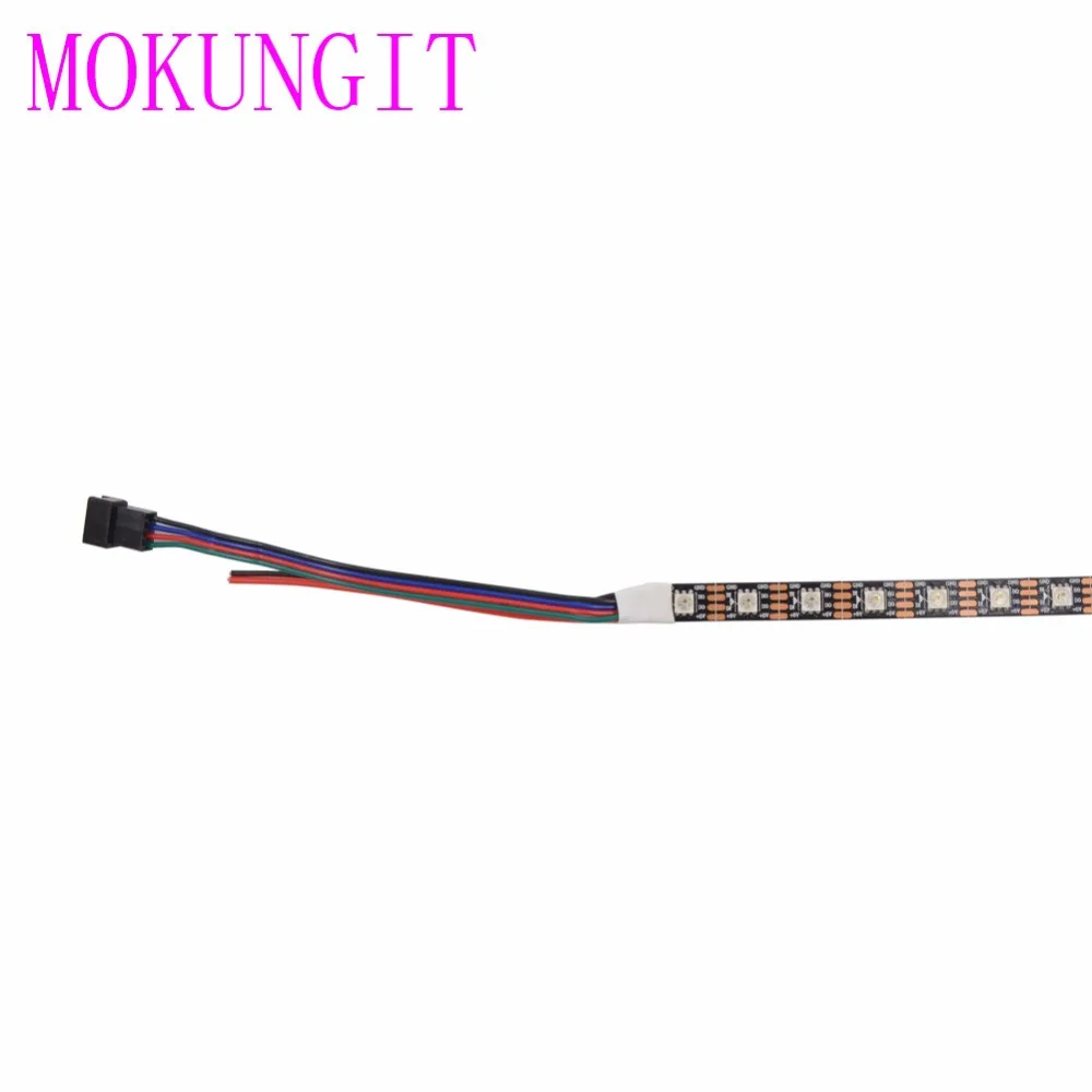 Mokungit 5 м 60 пикселей WS2813 модернизированная WS2812B индивидуально Адресуемая RGB