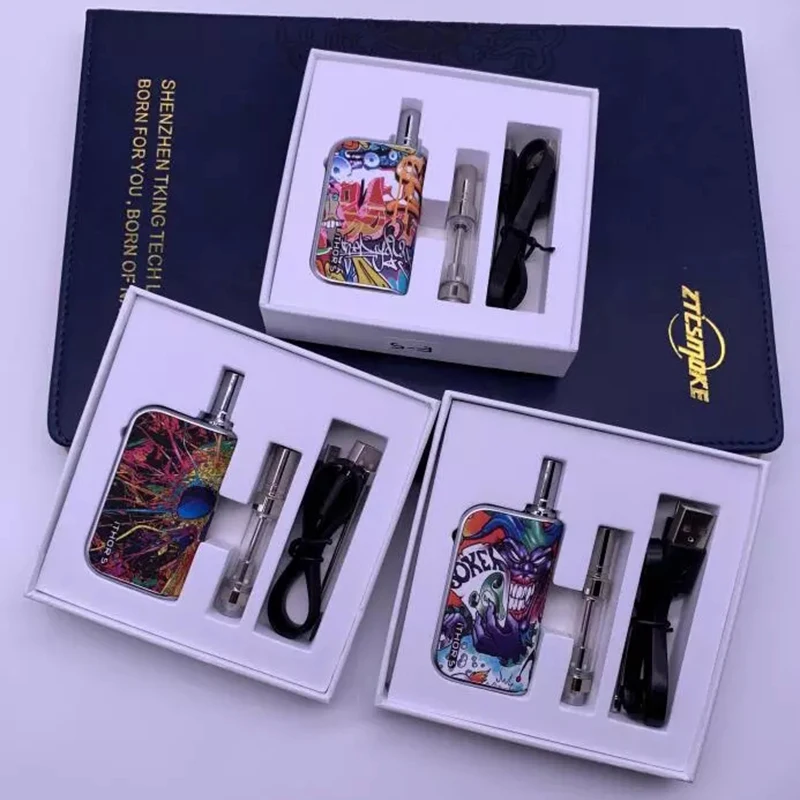 Новый iThor S воск и масла 2 в 1 Mod Kit электронной сигареты Vape с 400 mAh VV Батарея