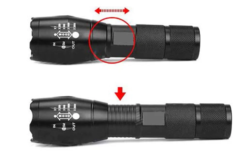CREE xm-l T6 3800 люмен светодиодный фонарик Масштабируемые torch light | Лампы и освещение