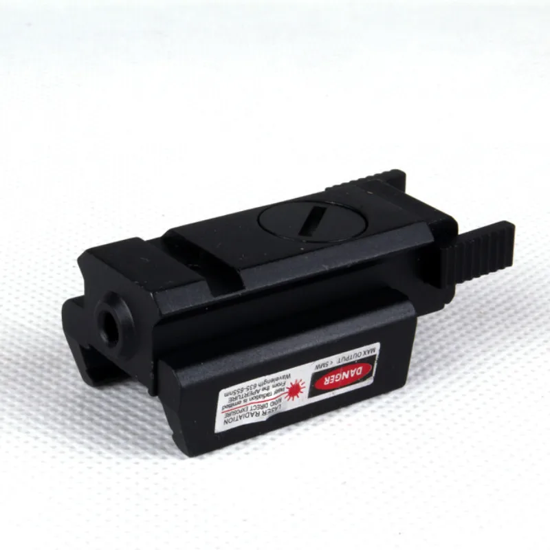 Тактический красный точечный лазерный прицел с 20 мм креплением винтовочный