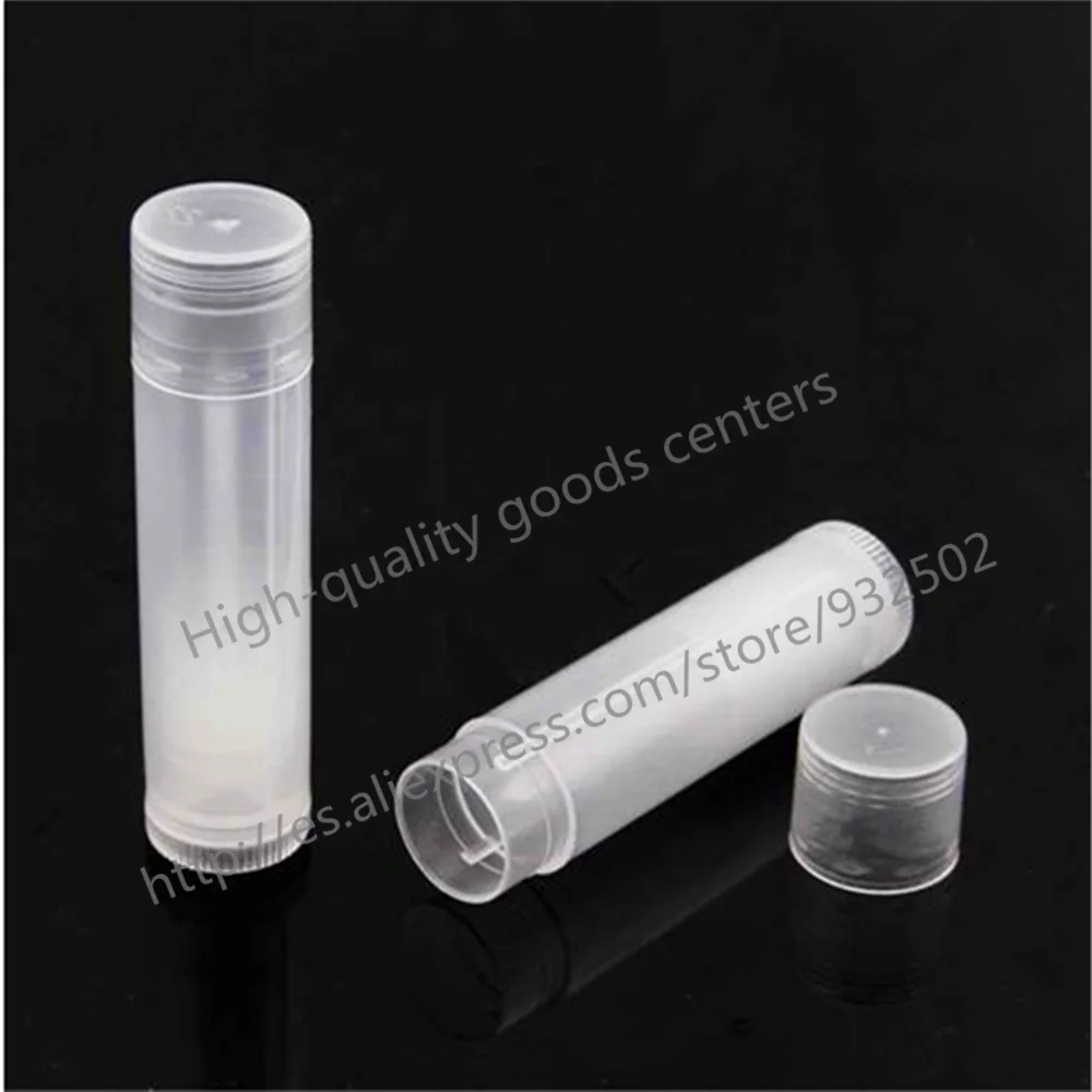 

Free Shipping 100 PCS Lip Balm Tube, 5ml plastic lipbalm tubes, 5g Transparent Lipstick fashion Tubes