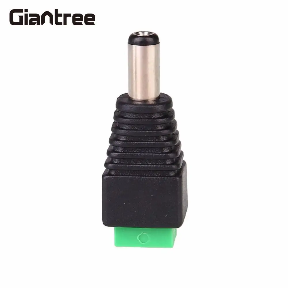 Giantree 10 шт. 5,5*2,1 мм бесмощный припой адаптер соединения для CCTV видеокамеры DC Мужской Джек JR-52DC