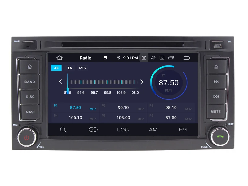 Автомобильный DVD плеер PX6 Android 10 0 для VW TOUAREG T5 Multivan Transporter автостерео gps спутниковая
