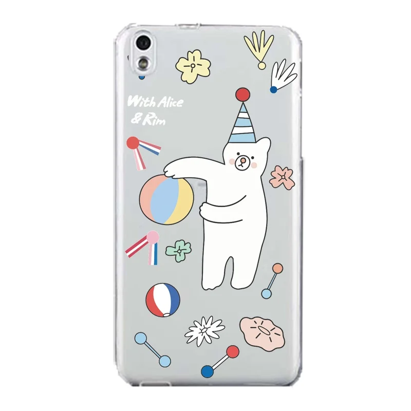 Minnie Soft Clear TPU Phone Case For HTC D820 M8 M9 A9 Protective Printed Dog Coque Fundas Bear Silicone Cover Free Shipping | Мобильные