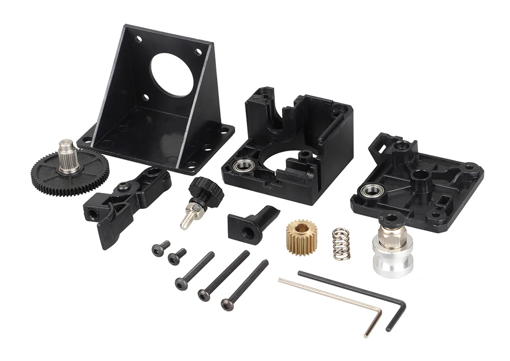 XCR3D Titan экструдер части 3D принтера для E3D V6 Hotend j-головка Боуден Монтажный кронштейн 1,75 мм нить 3:1 коэффициент передачи