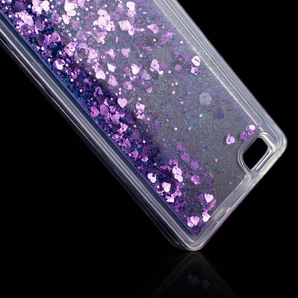 Huawei P8 Lite/P8 Fashion Dynamic Flowing liquid Glitter Colorful Paillette Sand Quicksand soft TPU Case Cover For P8Lite |