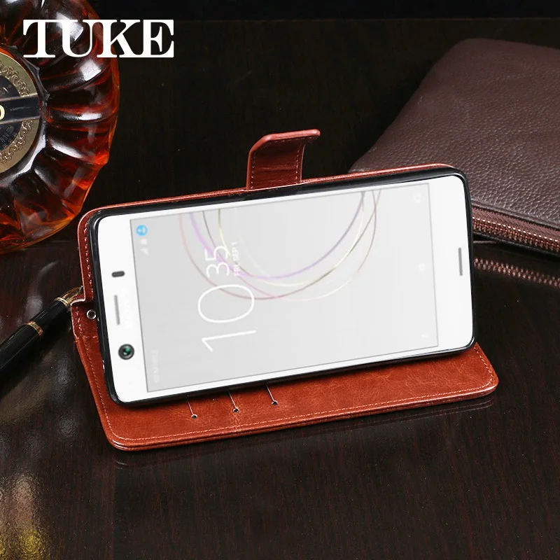 TUKE для sony Xperia XZ2 чехол 5 7 ''Чехол-бумажник из искусственной кожи телефона H8216