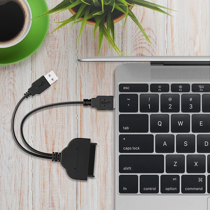 Переходник с USB 3 0 (5 Гбит/с) SATA 22 контакта | Компьютеры и офис