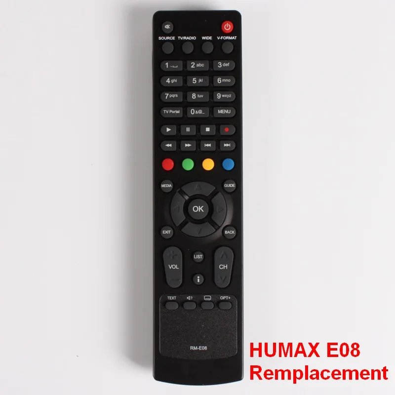 Пульт дистанционного управления для HUMAX и моделей RM E08 с функцией Commander Control ler