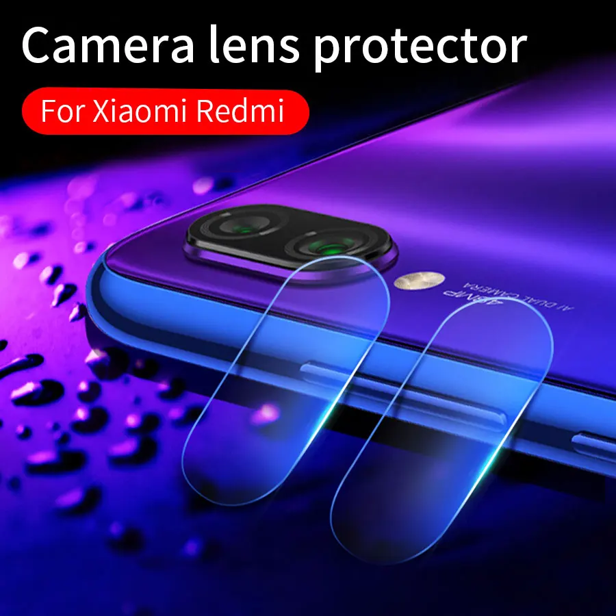 Сзади Камера объектив закаленное Стекло Экран Защитная пленка для Xiaomi Redmi 7 6 6A S2 Y2