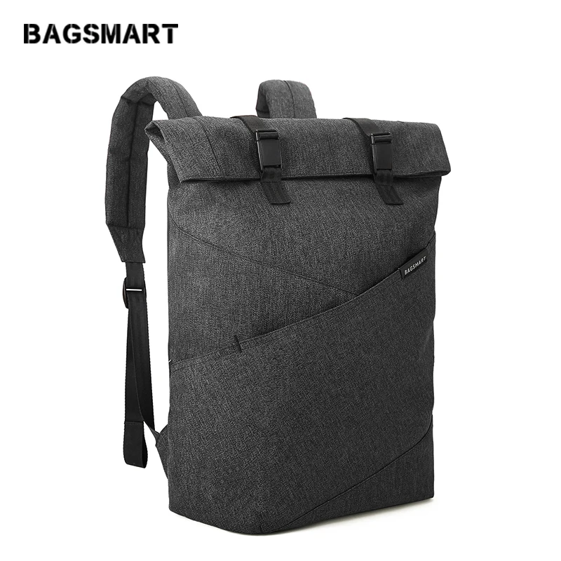 BAGSMART новинка мужской рюкзак для ноутбука 15 6 дюймов школьная сумка путешествий