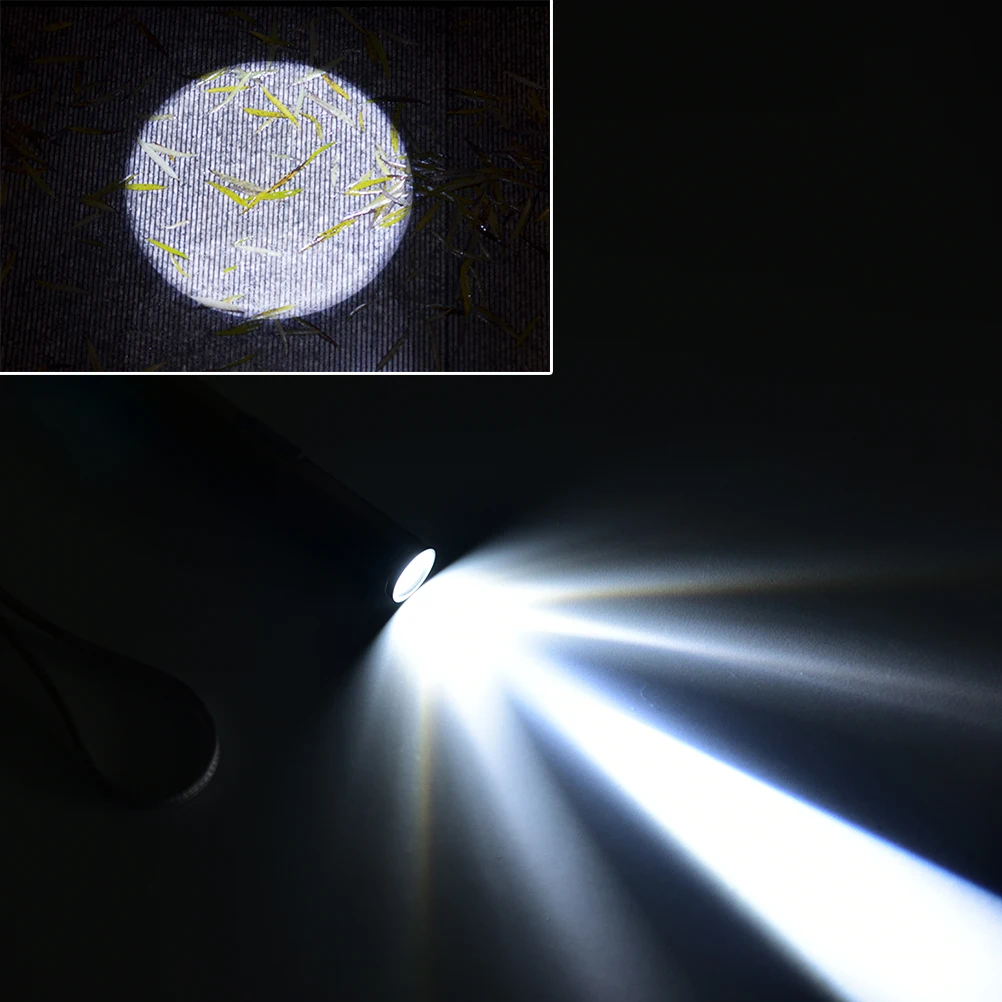 Хит продаж светодиодный перезаряжаемый USB фонарик высокого качества мощный мини