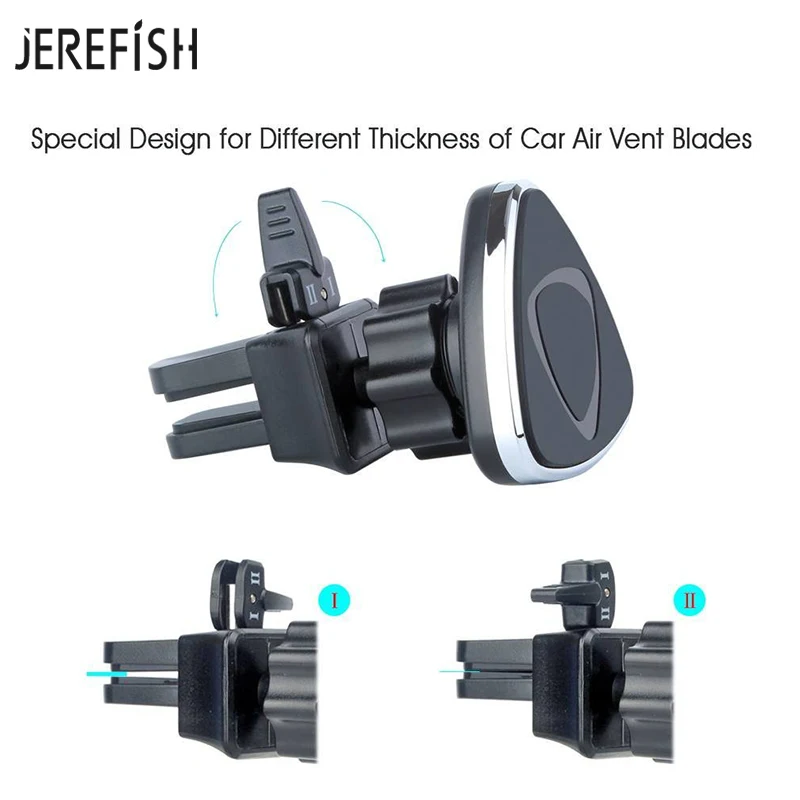 Автомобильный магнитный держатель Jerefish для смартфона с креплением на