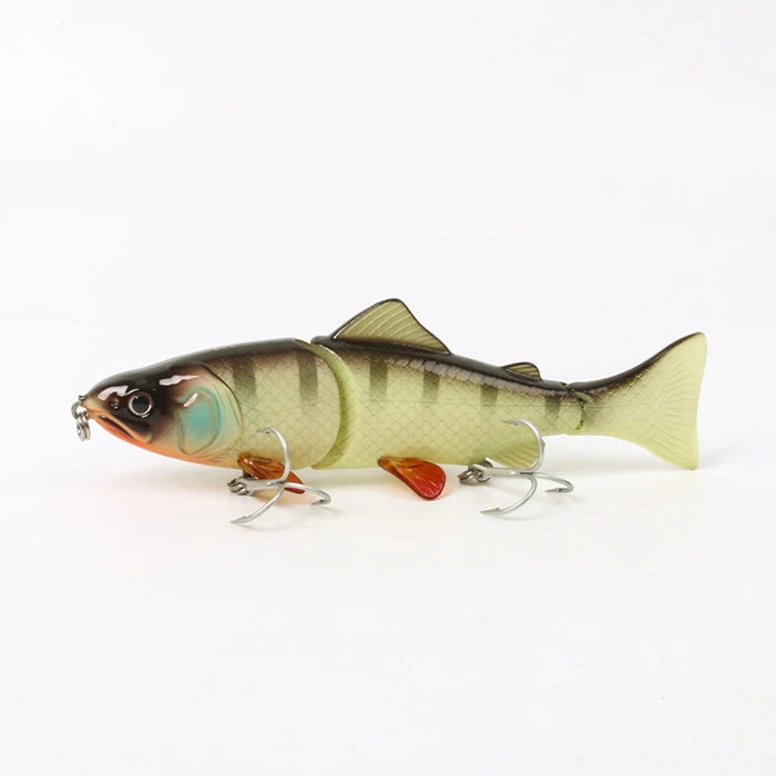 MS Slammer Тип 3 секции Muskie Terminator (WT 150) Жесткая приманка для рыбалки рыболовная | Спорт