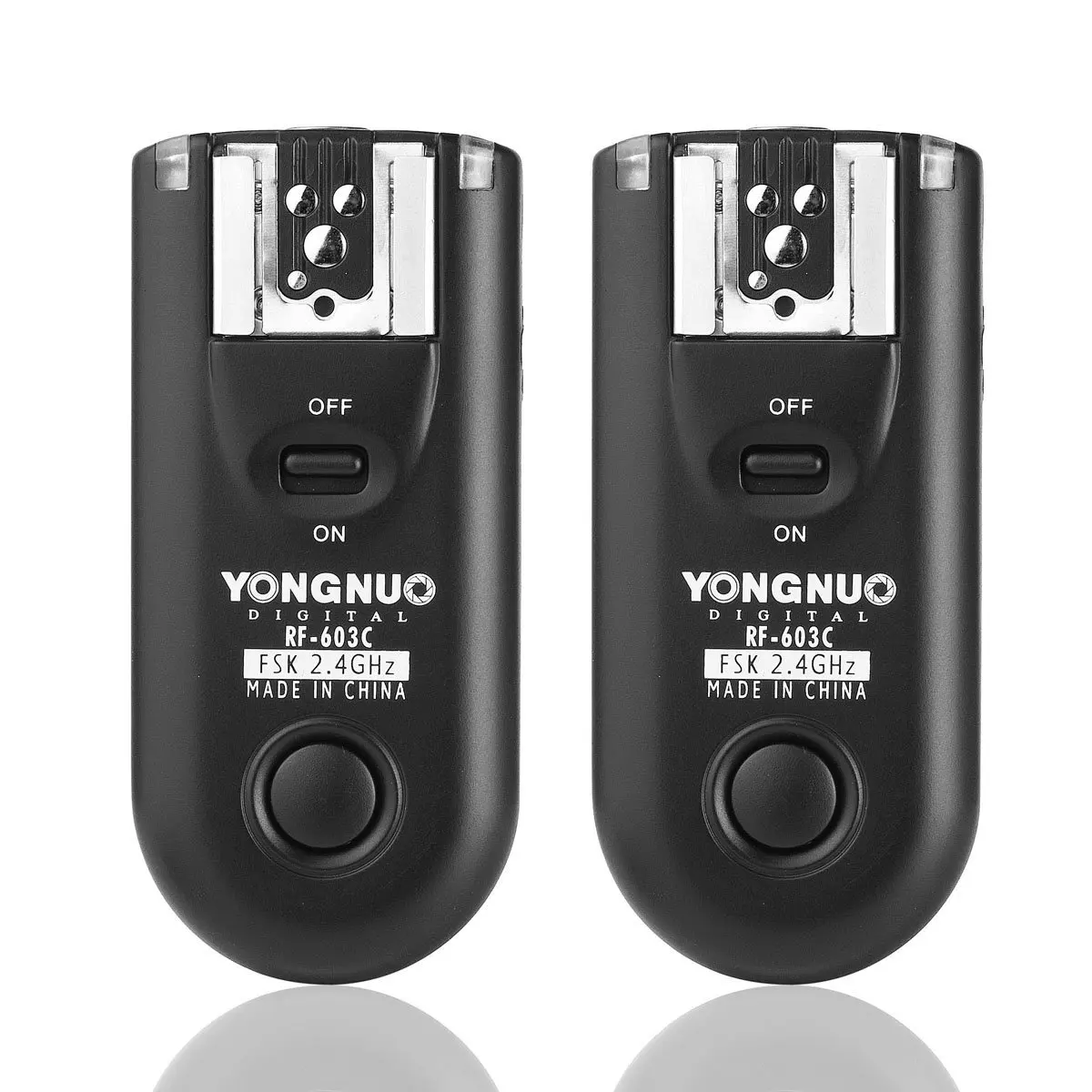 

Yongnuo RF-603 C3, RF603 C3 RF 603 Flash Trigger 2 Transceivers for CANON 7D 1D 1DS 5D 5D II 50D 40D 30D 20D 10D