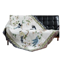 new bird thick winter blankets sofa piano cover bedding cover on rug coverlet throw plaid bedspread knit chair mat