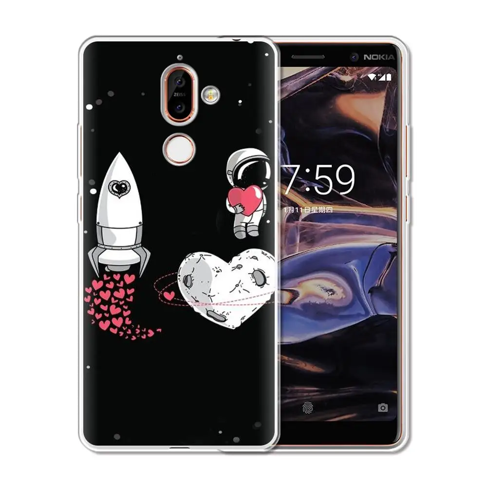 Чехол для Nokia 2 3 5 6 7 8 9 X7 X5 X3 X6 2018 1 Plus чехол телефона противоударный бампер с