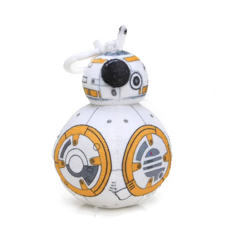 10 см игрушки Звездные Войны Пробуждение силы BB8 плюшевый брелок куклы BB 8 мягкие