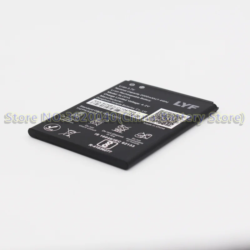 GND 3 7 V 2000 ма-ч/7.4Wh RLC01A Замена Батарея для LYF Flame 1 пламени 8 смартфон литий-ионный