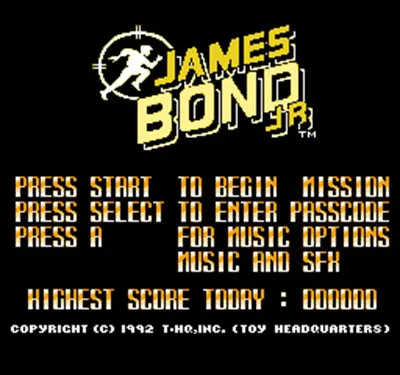 

Игровая карта James Bond Jr Region Free 60 Pin 8Bit для игроков Subor