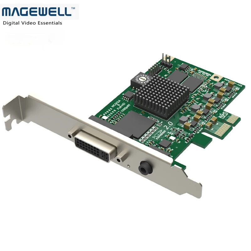 HD видео Captuer программное обеспечение Magewell Pro захват DVI 1 канал карта захвата PCI Express