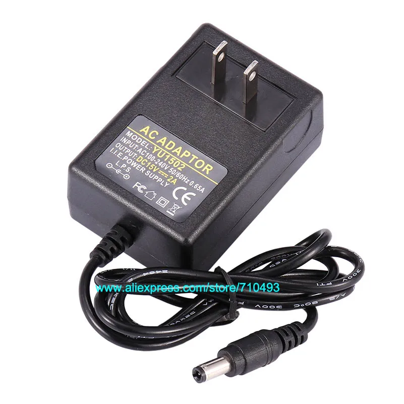 Высокое качество AC 100-240V к DC 15V 2A адаптер питания 1.2A зарядное устройство с IC чип US