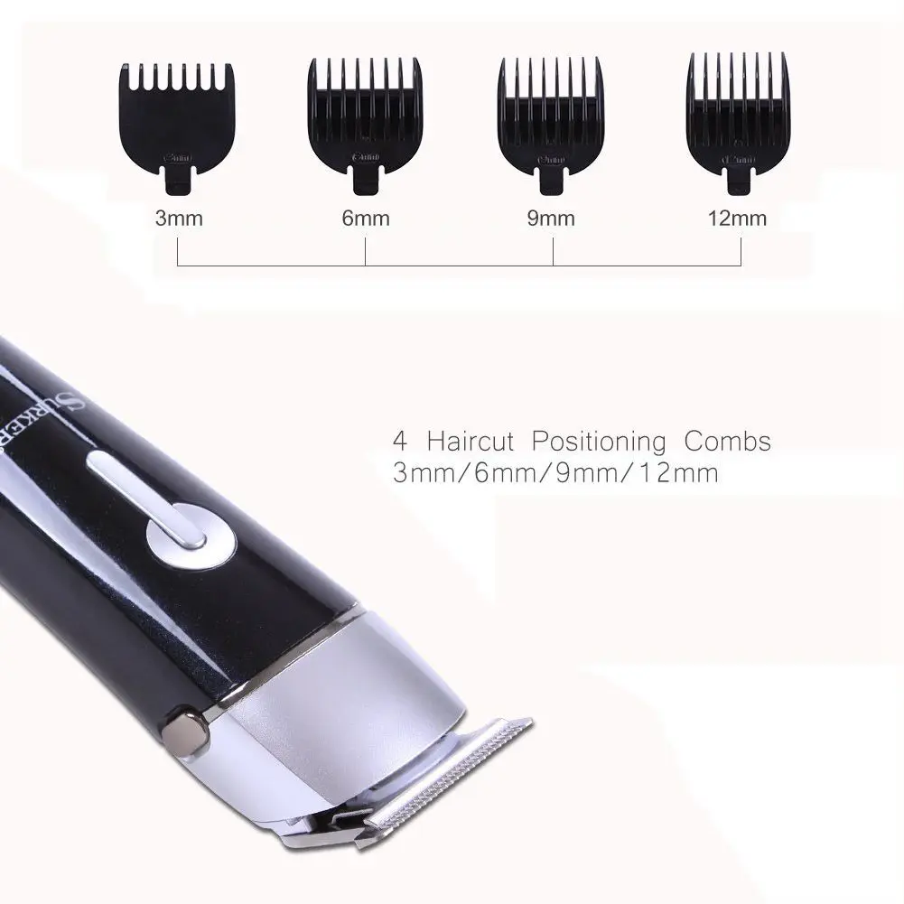 SURKER Professional 5 in 1 Hair Clipper Rechargeable Cordless Grooming Kit for Men Beard Trimmer Nose Dual Shaver B | Бытовая техника