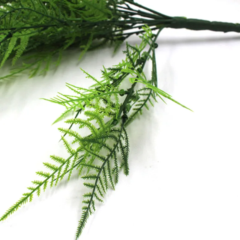 

Artificial plants Simulation green grass 1pcs Fake plant decorate flowers For wedding home garden Plastic plant Artificial grass