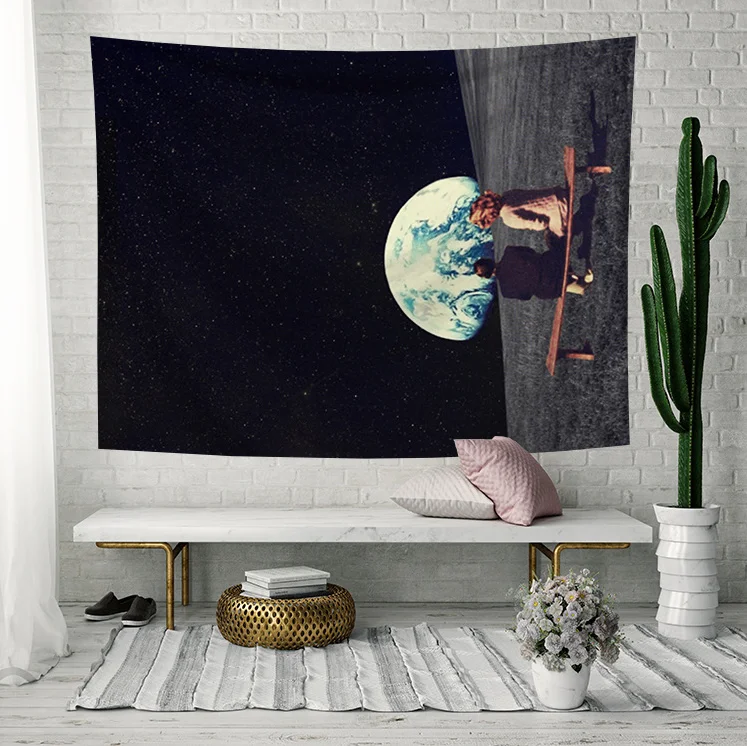 Green-zone Space Series Selling cool hanging 200cm*150cm 150cm*130cm beach towel sitting blanketwall tapestry | Дом и сад