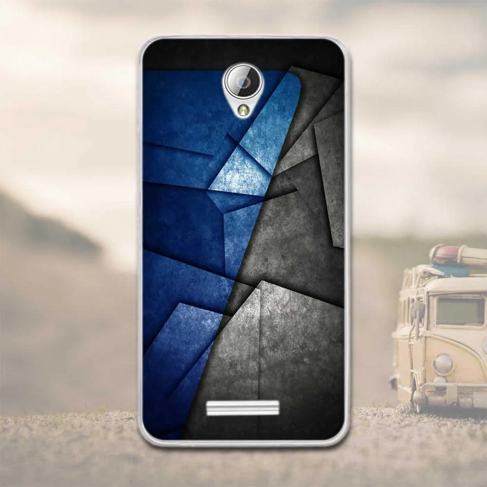 Роскошный рельефный 3D чехол с цветочным рисунком для lenovo A5000, мягкий силиконовый чехол для мобильного телефона с пейзажем, чехол s для lenovo A5000 A 5000, чехлы