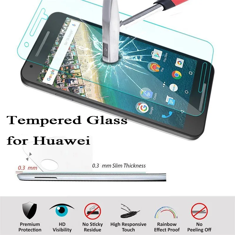 В продаже! Закаленное защитное стекло 2.5D 9H для Huawei P40 P30 Mate 30 Lite honor 20 9X 8X | Мобильные