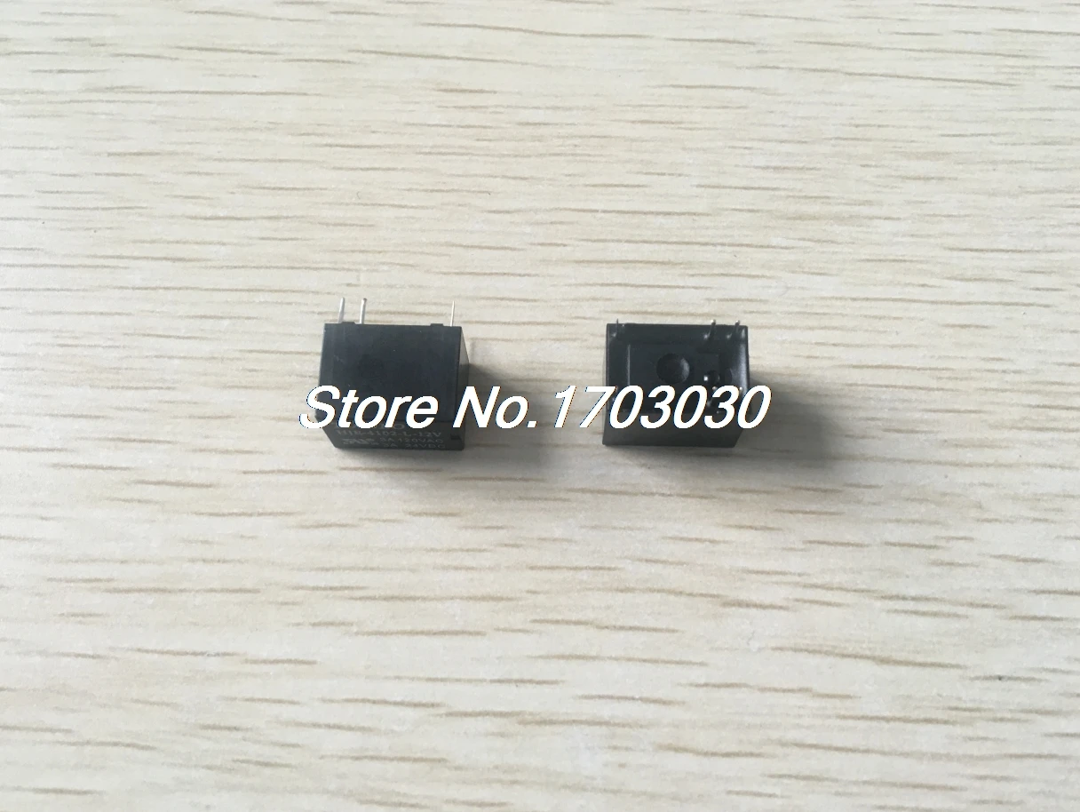 5 x Катушка постоянного тока 12 В SPDT 6 Pin 1NO 1NC Мини реле мощности типа печатной платы |