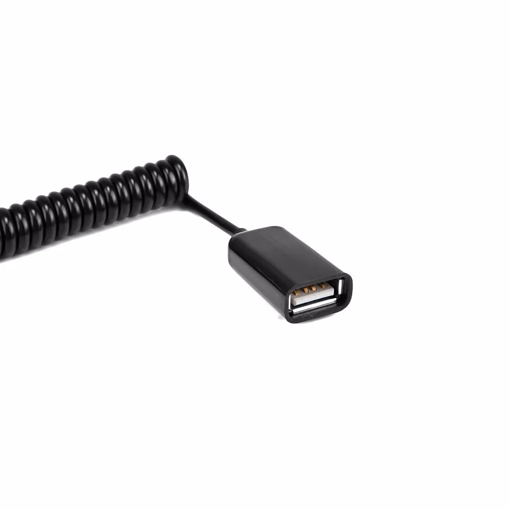 Пружинный раздвижной кабель usb 2 0 Удлинительный для передачи данных от AM до AF male female 3 фута расширенных