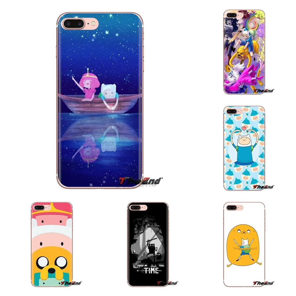 Jake Finn Space Lumpy Adventure Time Silicone Phone Cover Bag For Samsung Galaxy A3 A5 A7 A9 A8 Star A6 Plus 2018 2015 2016 2017 |