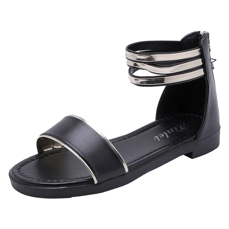 Женские туфли лодочки FEDONAS повседневные сандалии из искусственной кожи на низком