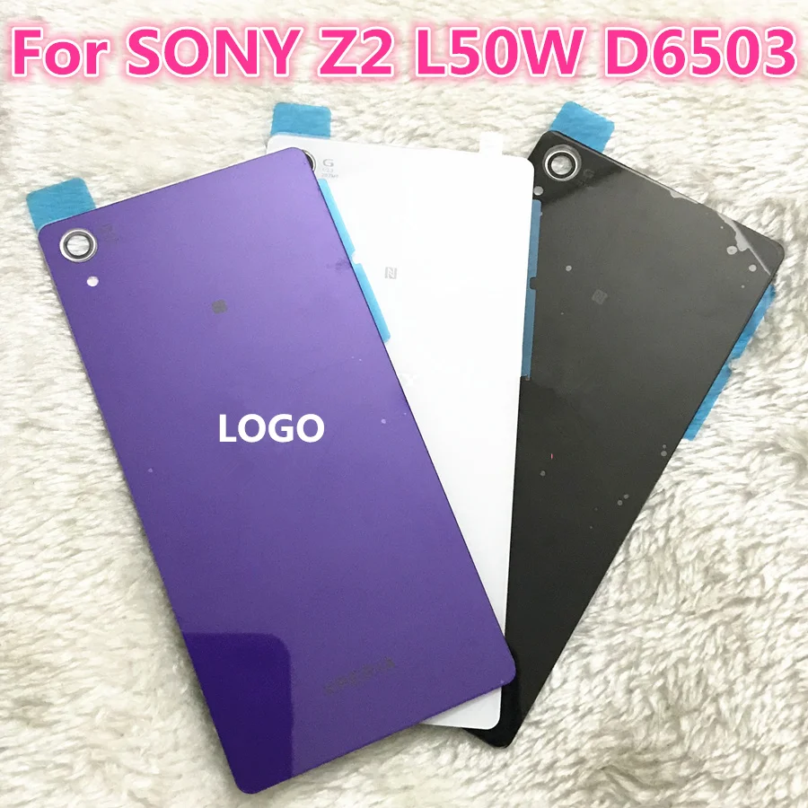 Для Sony Xperia Z2 задняя Батарея крышка L50W D6543 D6503 дверь Корпус чехол Замена 5 2 &quotдля