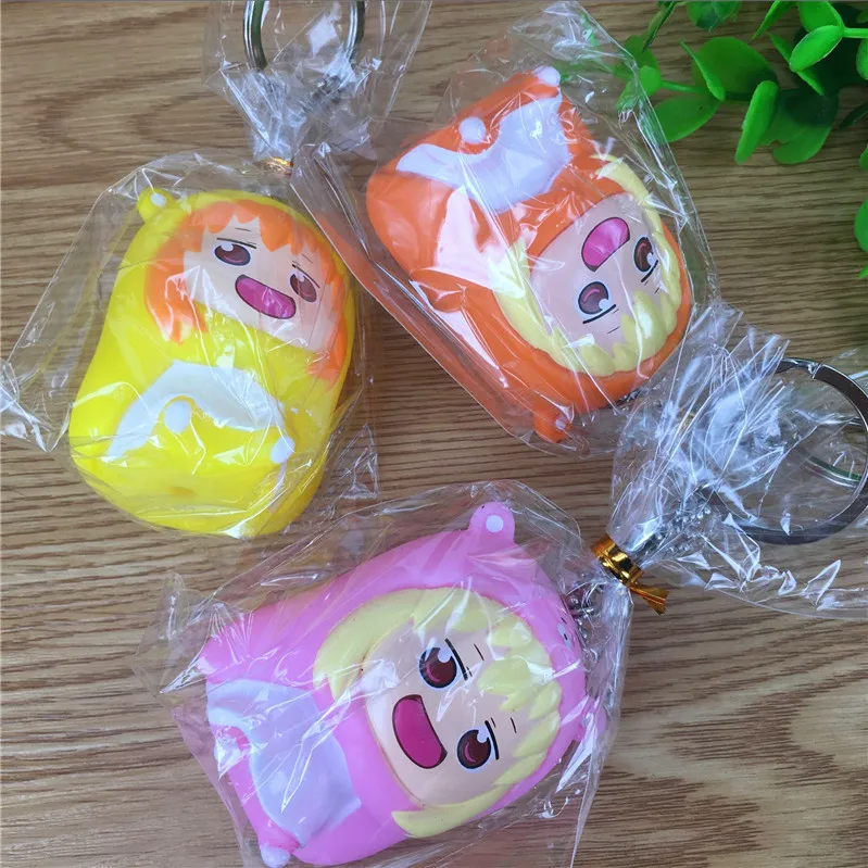 IVYYE 1 шт 6 см Himouto! Umaru-chan аниме фигурка брелок ПВХ фигурки игрушки унисекс подарок