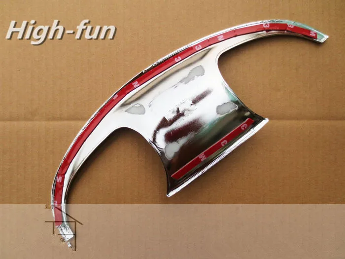 

FUNDUOO New Chrome Car Door Handle Cup Bowl Cover Trim Sticker For Toyota Corolla 2014 2015 Car Accessories
