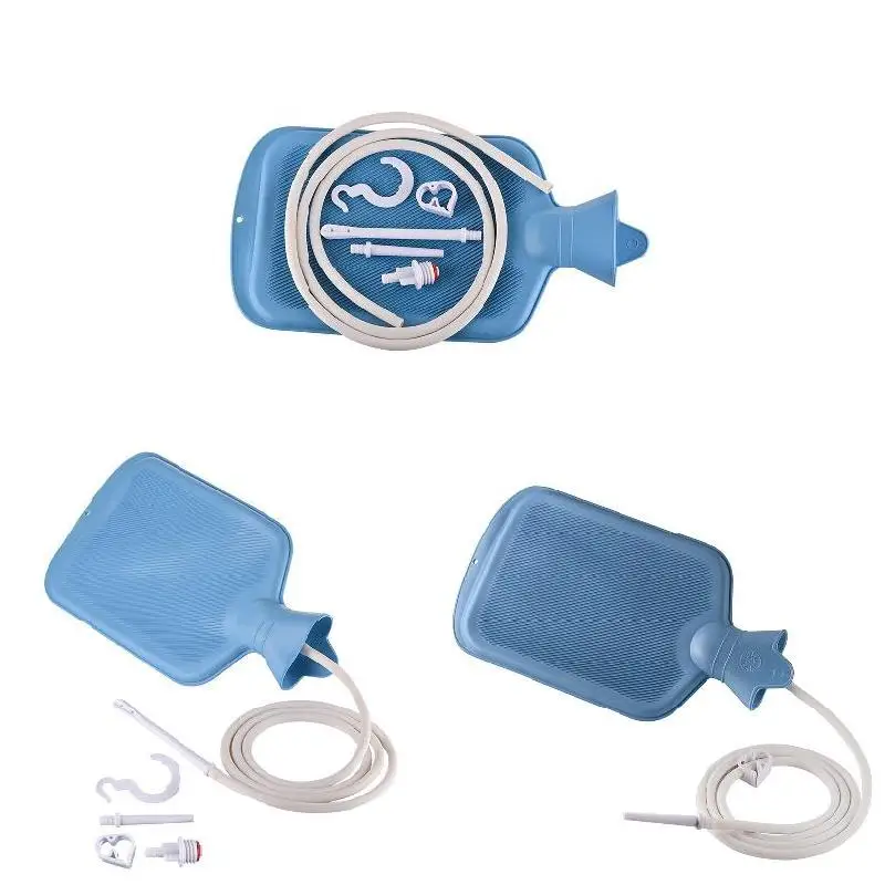Superior Enema Bag Kit Non-Toxic Colon Irrigation Reusable Anal JS88 | Красота и здоровье
