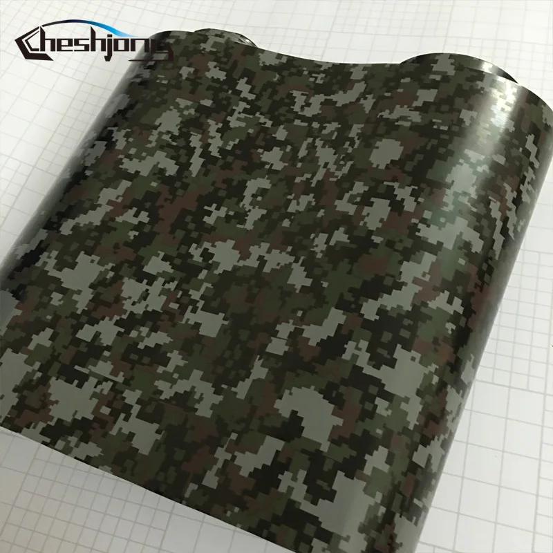Цифровой военный камуфляж виниловая автомобильная пленка наклейка бомба