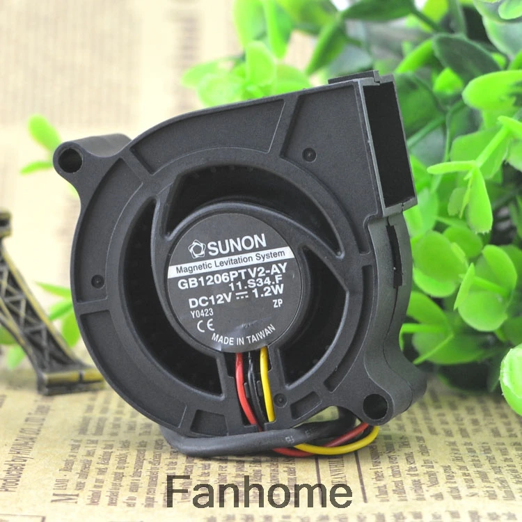 Для Jianjun SUNON GB1206PTV2 AY 6025 12V 1 2 W 6cm turbofan blower|Кулеры и системы охлаждения компьютера| |