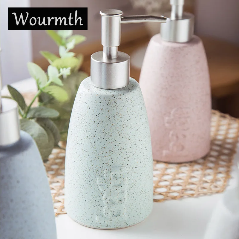 Wormth Бесплатная доставка Ванная комната дома отель жидкий диспенсер для мыла