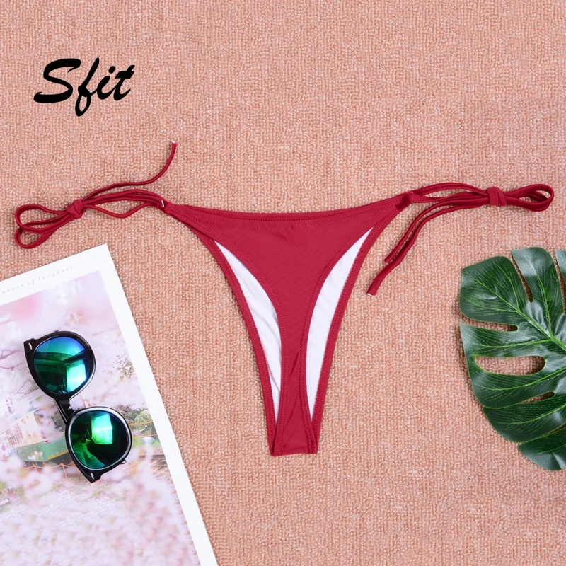 Женские шорты для плавания Sfit Однотонные эластичные дышащие со шнуровкой и