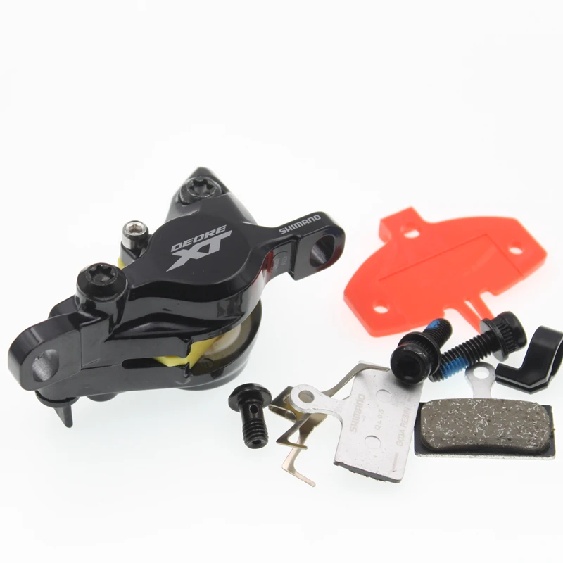 Shimano горные велосипеды DEORE XT тормозной суппорт BR-M8100 с G03A J04C колодки Гидравлический дисковый тормоз XT M8100 суппорт