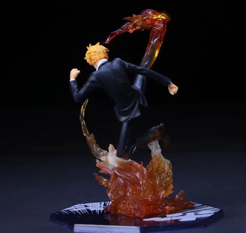 Tobyfancy Figuarts нулевой Одна деталь ПВХ фигурку Onepiece Санджи diable Jambe Коллекция Модель