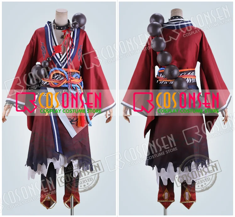 Kaufen Ensemble Sterne Akehoshi Subaru Scout! Onibi Orange Rot Oger Bloomed Cosplay Kostüm COSPLAYONSEN Vollen Satz