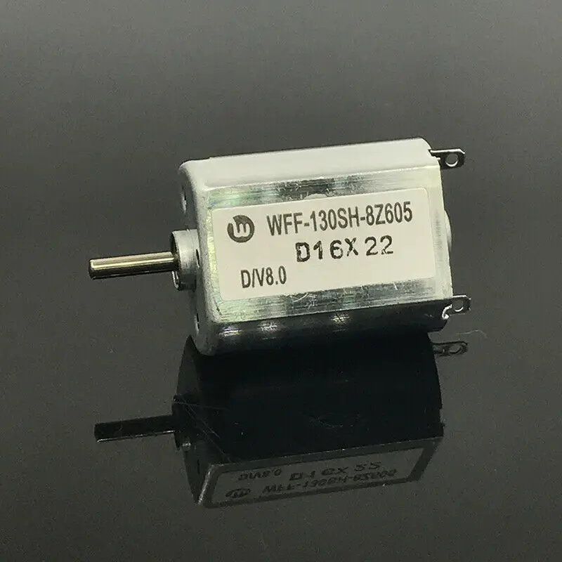 FF-130SH-8Z605 D/V 8,0 в микро 130 двигатель постоянного тока 3 в 6 в 9 в 12 В мини драгоценный металл щетка бесшумный двигатель DIY CD dvd-плеер игрушка хобби модель
