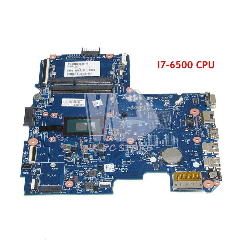 NOKOTION 830020 601 501 001 для HP Probook 246 G4 материнская плата ноутбука I7 6500U CPU 6050A2730801 MB